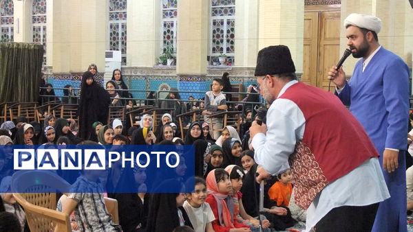 اختتامیه جشنواره تولید محتوا نماز و مسابقه عطر انتظار در امامزاده سیدجعفر یزد