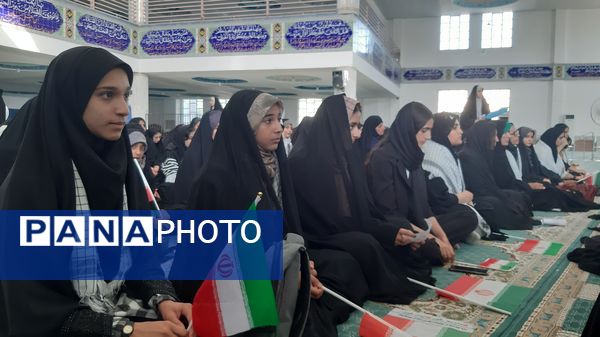 هیات دخترانه این‌بار از نوع حماسی در شهرستان لردگان