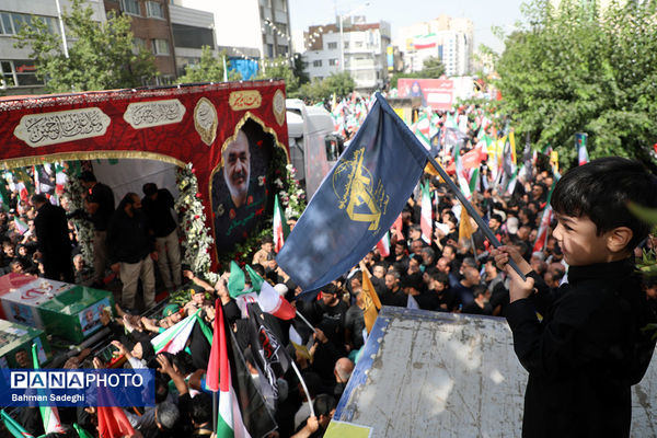 تشییع شهدای اقتدار در تهران - 2