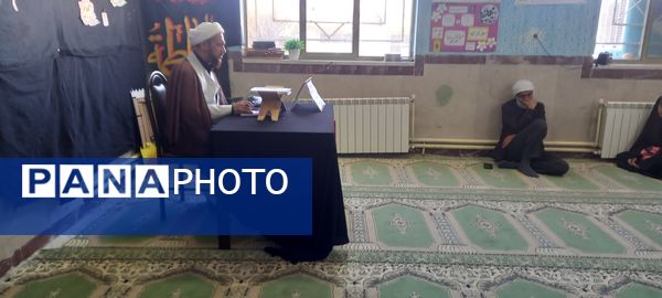 مراسم سوگواری ایام فاطمیه در مدارس بخش سراب میمه 