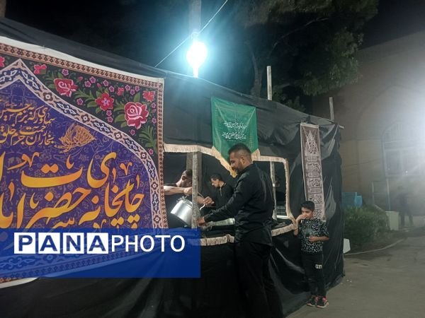 شب اول ماه محرم در هیئت باقرالعلوم نیشابور 