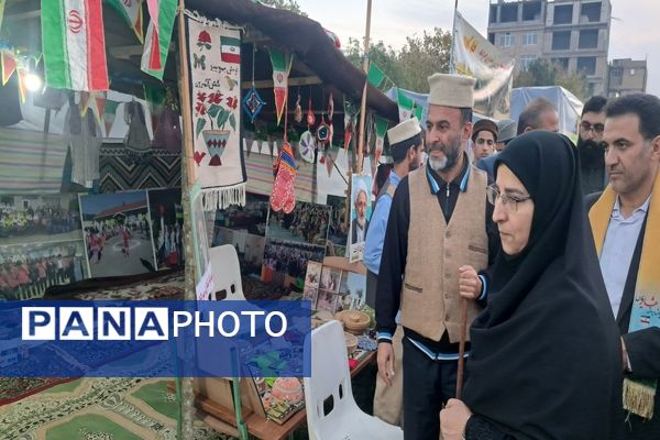 آخرین روز اردوی کشوری دانش‌آموزان عشایر.