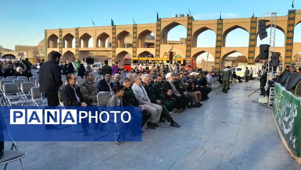 نمایش اقتدار ملت بزرگ ایران در یزد