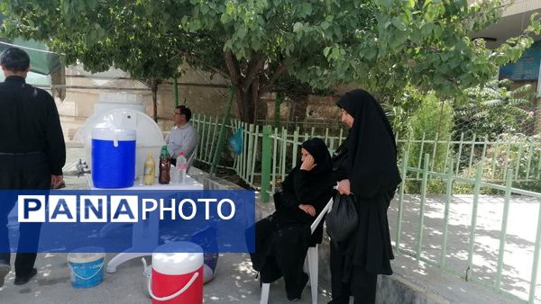 برپایی موکب عاشورایی اربعین حسینی در شیروان