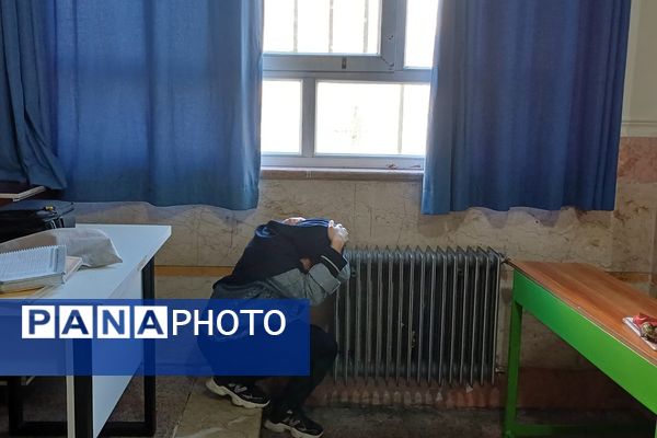 دانش‌آموزان دبیرستان زینبیه۲ شهریار آماده مقابله با زلزله