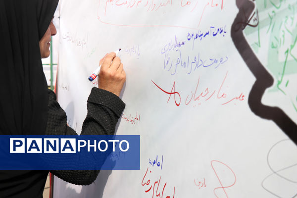 تلفیق فرهنگ، خدمت و نشاط در مسیر زائران رضوی