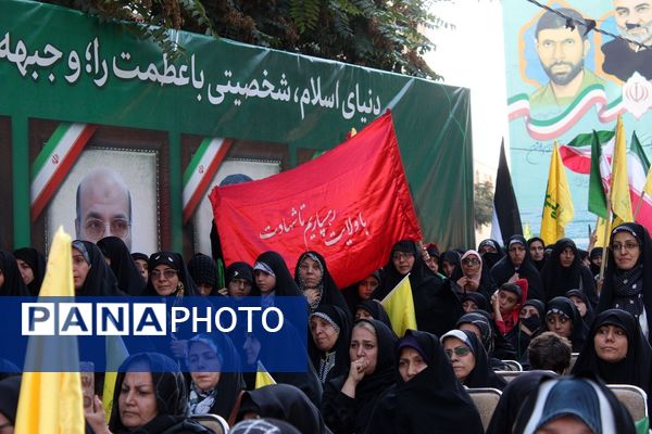 مردم استان البرز جنایت بزرگ رژیم صهیونیستی را علیه شهیدان مقاومت محکوم کردند