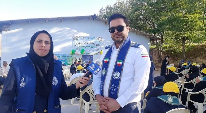 برگزاری اردوی یک‌روزه مربیان پیشتاز در شهرستان شیروان