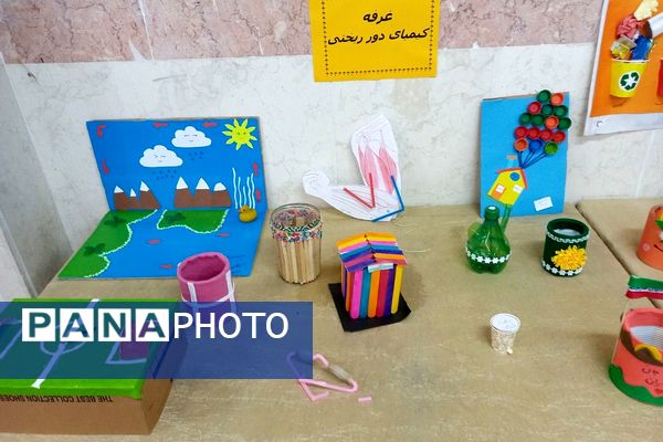 نمایشگاه فرهنگی_هنری و جشن ایرانمون در دبستان شهید آقچه‌لو رباط‌کریم