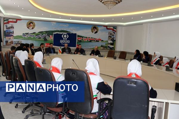 برگزاری کارگاه آموزشی و اردوی دانش‌آموز خبرنگاران پانا در شهرستان نمین