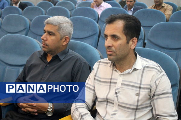 مراسم اولین سالروز شهادت شهدای خدمت در آموزش و پرورش استان بوشهر