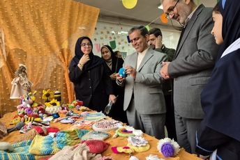 هفته ماها و جلوه‌های خلاقیت در دبیرستان هیأت‌امنایی شهید همت