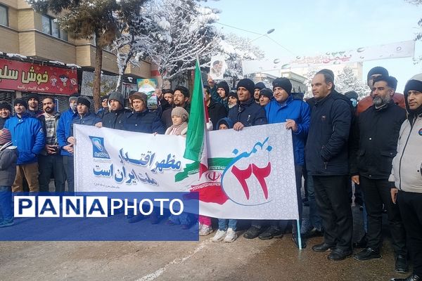 راهپیمایی ۲۲ بهمن در نیشابور 