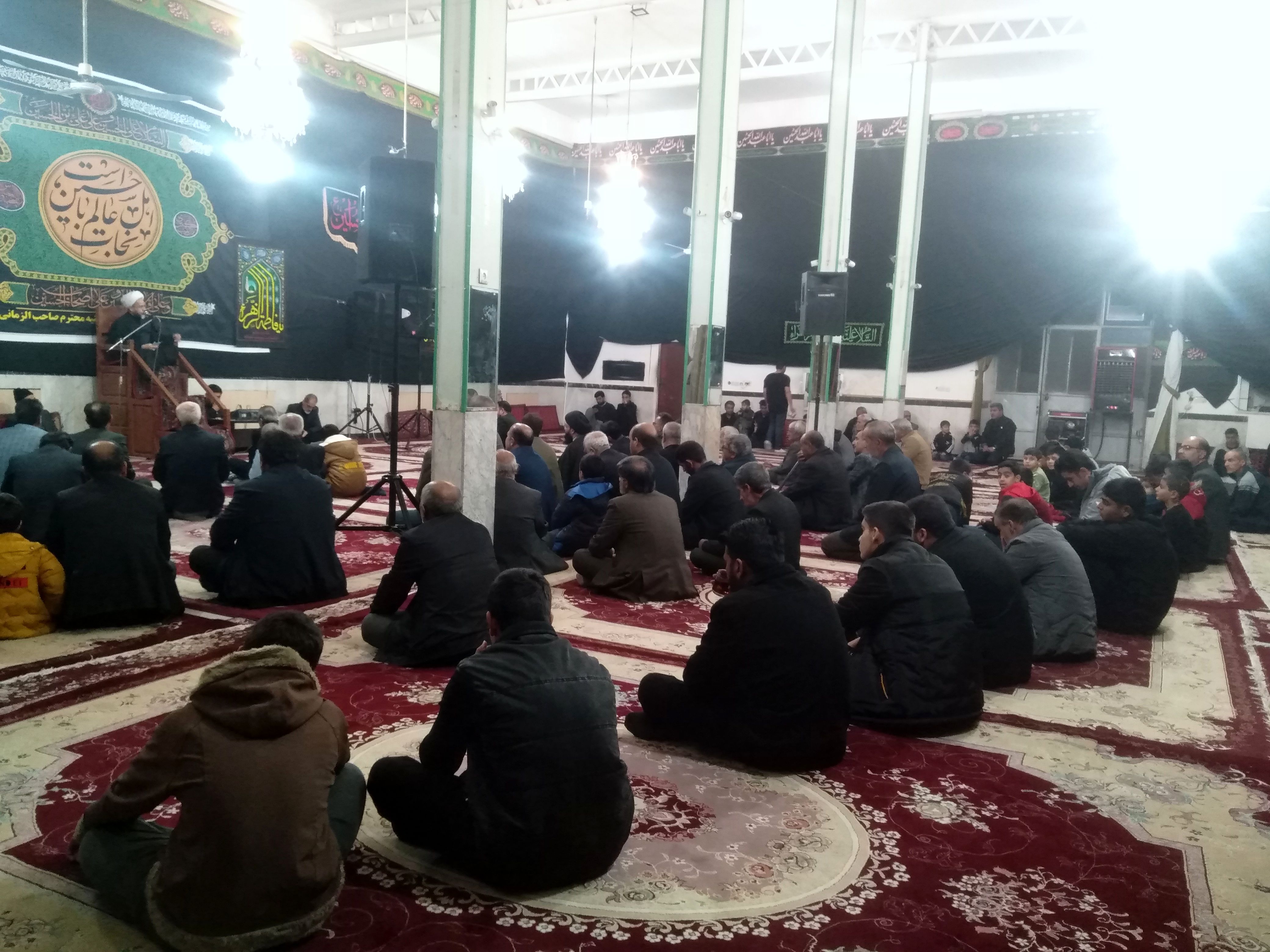 عزاداری شب شهادت حضرت فاطمه(س) در شهرستان خلیل آباد 