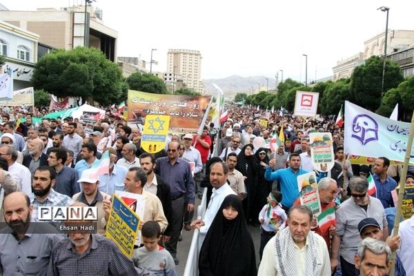 راهپیمایی روز جهانی قدس در مشهد