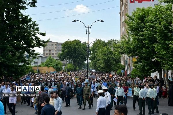 راهپیمایی روز قدس در بابل