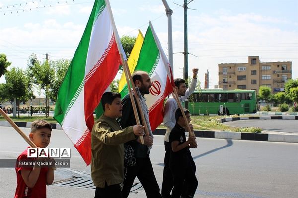 حضور پرشور مردم اسلامشهردر راهپیمایی روز جهانی قدس
