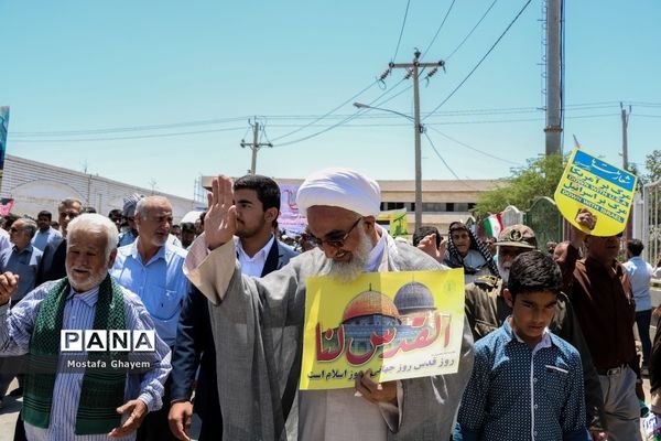 راهپیمایی روز قدس در آبادان