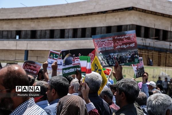 راهپیمایی روز قدس در آبادان