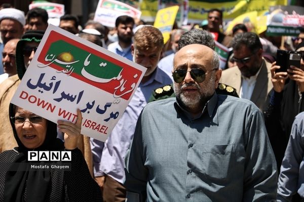 راهپیمایی روز قدس در آبادان