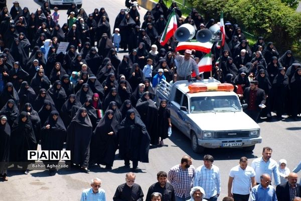 حضور باشکوه مردم فشافویه در راهپیمایی روز جهانی قدس