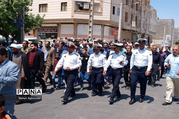 حضور باشکوه مردم فشافویه در راهپیمایی روز جهانی قدس