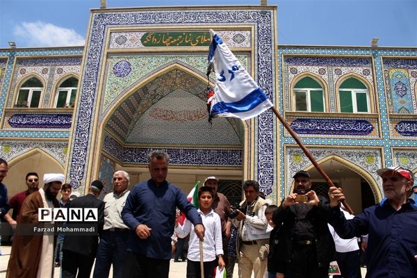 حضور با شکوه مردم ولایتمدار چهاردانگه در راهپیمایی روز جهانی قدس