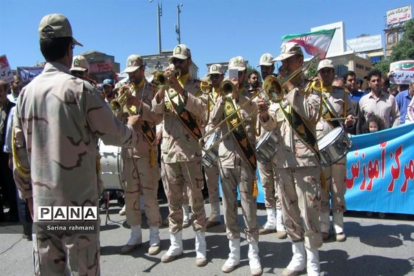 راهپیمایی روز قدس در کرمانشاه