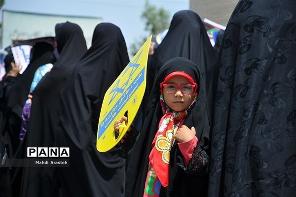 راهپیمایی روزجهانی قدس درشهرستان خوسف خراسان جنوبی