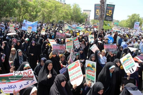 راهپیمایی روز جهانی قدس در بوشهر-۲