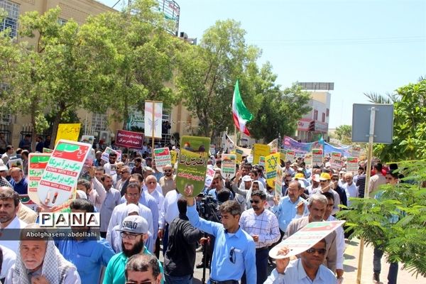 راهپیمایی روز جهانی قدس در بوشهر-۲