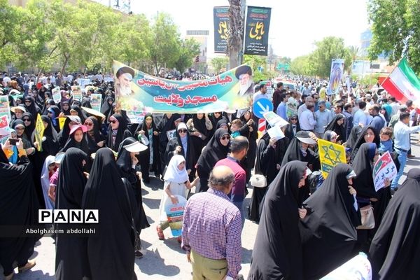 راهپیمایی روز جهانی قدس  در بوشهر-۳