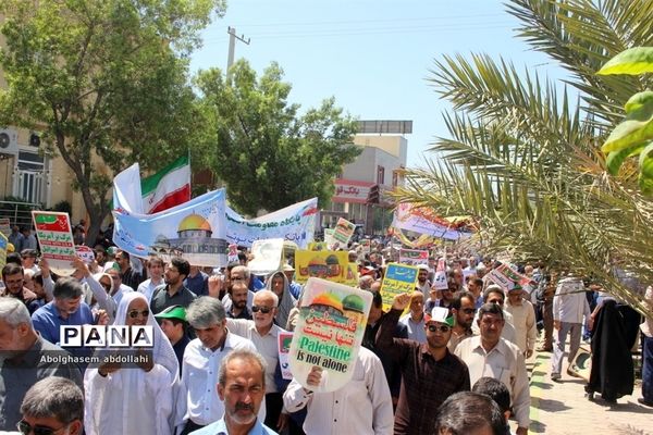 راهپیمایی روز جهانی قدس  در بوشهر-۳