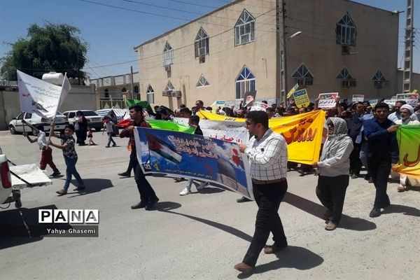 راهپیمایی روز جهانی قدس در شبانکاره