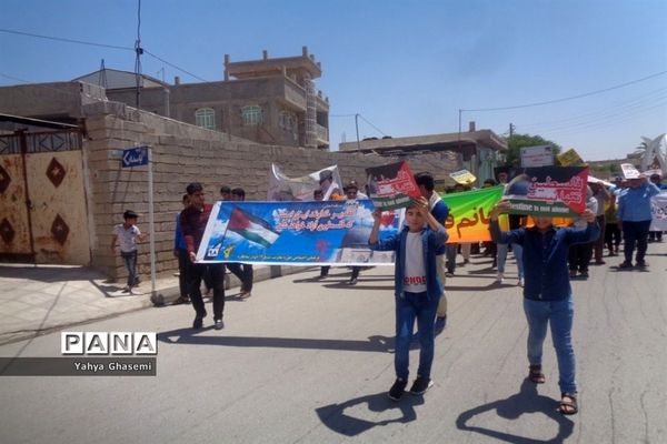 راهپیمایی روز جهانی قدس در شبانکاره