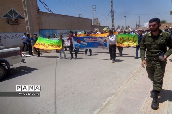 راهپیمایی روز جهانی قدس در شبانکاره