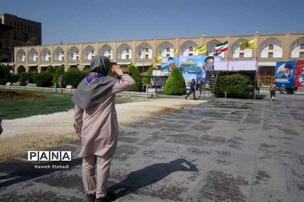 حضور پرشور مردم اصفهان در راهپیمایی روز قدس