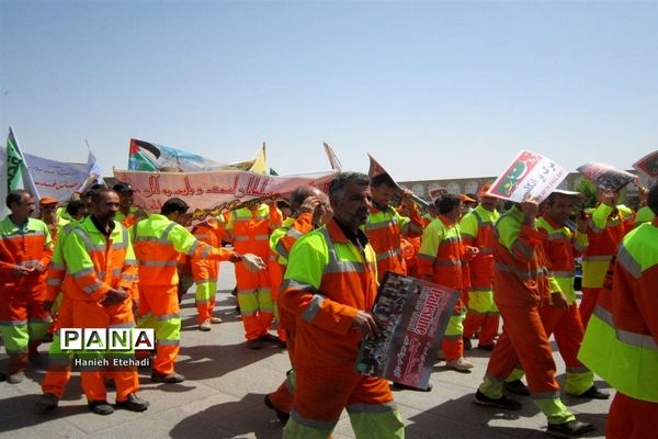 حضور پرشور مردم اصفهان در راهپیمایی روز قدس