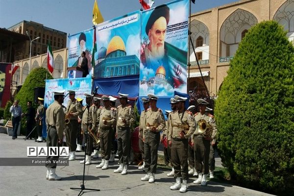 حضور پرشور مردم اصفهان در راهپیمایی روز قدس