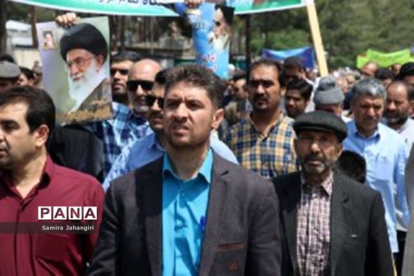 راهپیمایی روز جهانی قدس در بیرجند