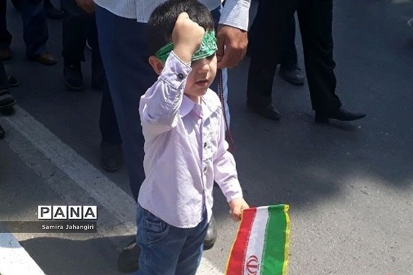 راهپیمایی روز جهانی قدس در بیرجند