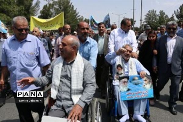 راهپیمایی روز جهانی قدس در بیرجند