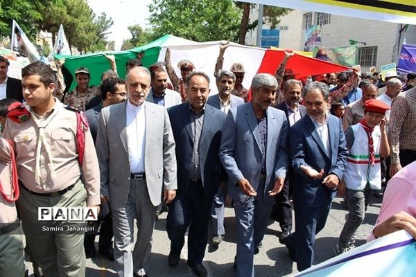 راهپیمایی روز جهانی قدس در بیرجند