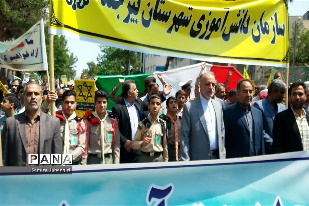 راهپیمایی روز جهانی قدس در بیرجند