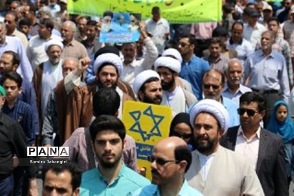 راهپیمایی روز جهانی قدس در بیرجند