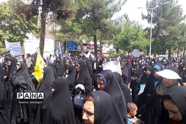 راهپیمایی روز جهانی قدس در بیرجند