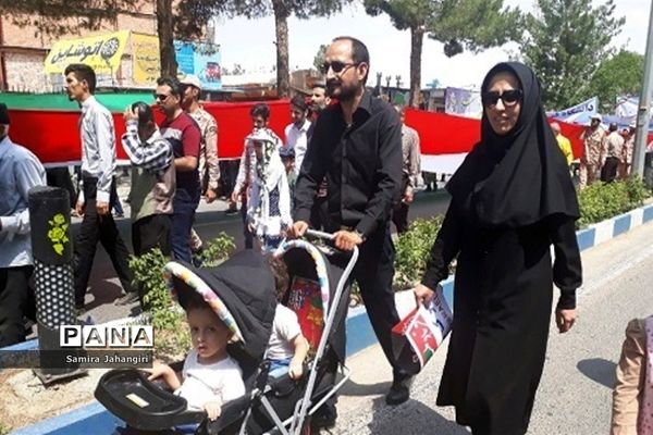 راهپیمایی روز جهانی قدس در بیرجند