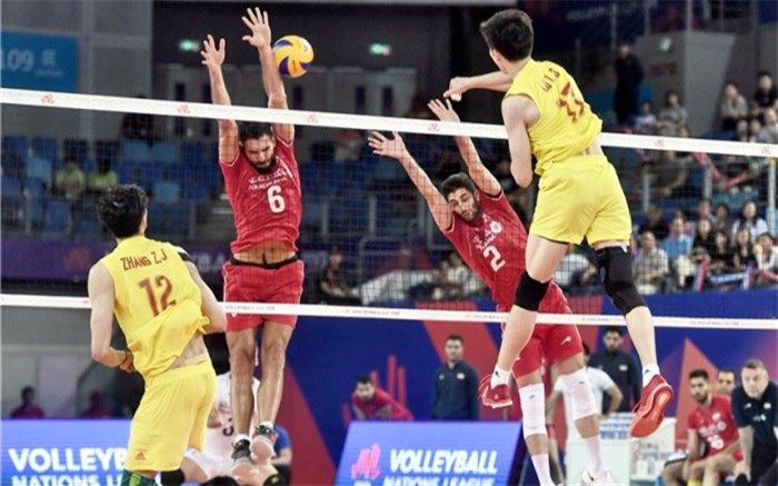 لیگ ملت‌های والیبال؛ دیوار چین برای والیبال ایران کوتاه بود