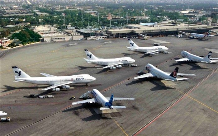 فرودگاه‌های تهران ۱۴خرداد ازساعت ۱۶ تا ۲۱ تعطیل هستند