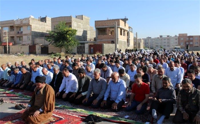 برگزاری نماز عید سعید فطر درشهرستان اسلامشهر